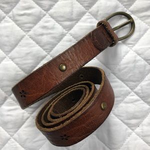 Abercrombie Brown Leather Belt